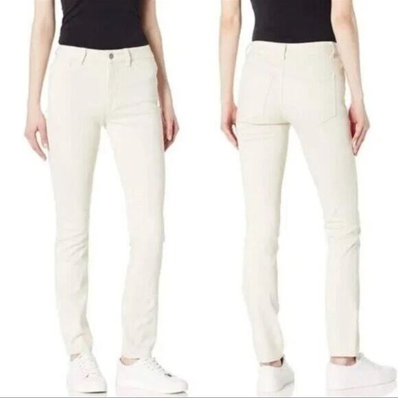 DL1961 Nina High Rise Instasculpt Skinny Jeans Pants Ivory Cream NEW Size 26 - Picture 1 of 6